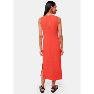 Whistles Erin Texture Midi Dress